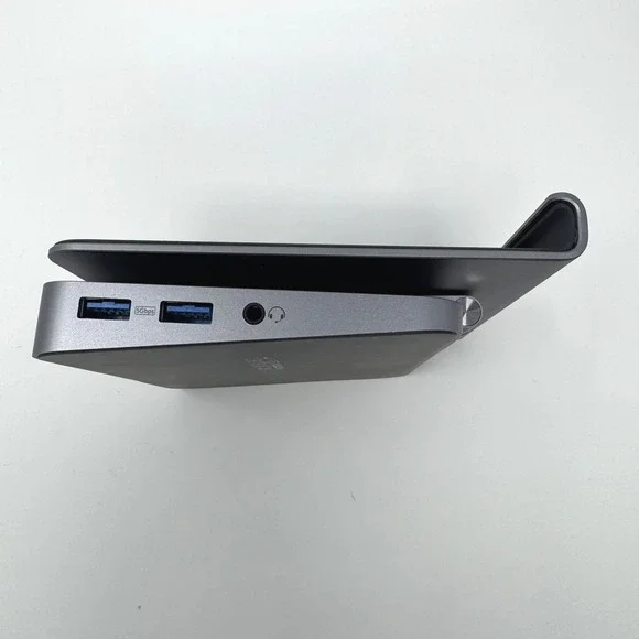 Anker 551 USB-C Hub 8-in-1 Tablet Stand HDMI SD USB 5Gbps Charger Dock Gray - Picture 3 of 13